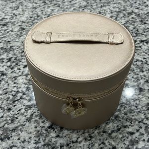 Unused Bobbi Brown gold travel makeup case